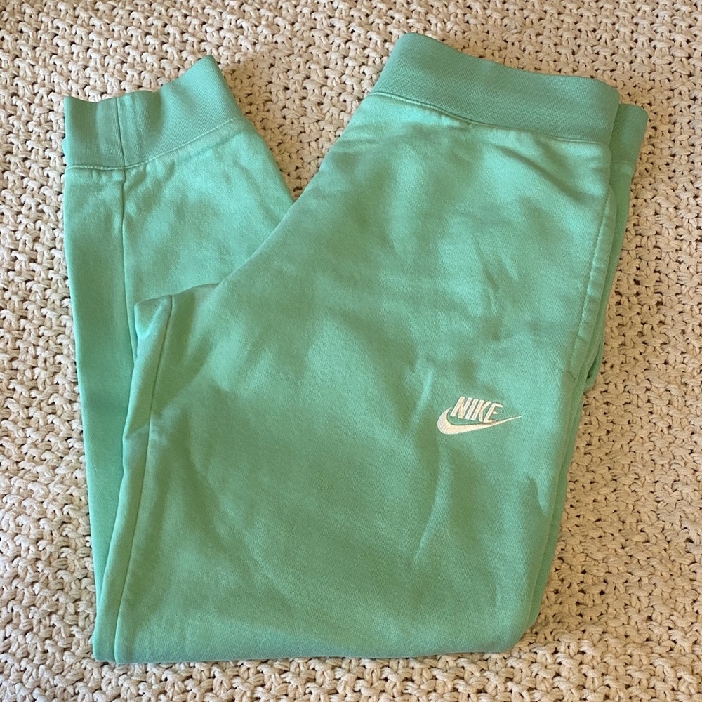 Nike Kids Light Green Sweatpants